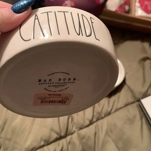 Rae Dunn Cat Bowl